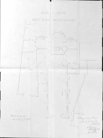 [Photographies des monuments du] Diocèse d'Angers : Cheffes-sur-Sarthe - Chigné