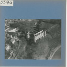 Beaupréau : Le château, vue aérienne