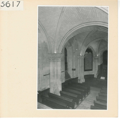 Angers : Temple protestant (intérieur)