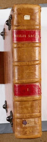 Bible latine, en deux volumes. [Volume 1]