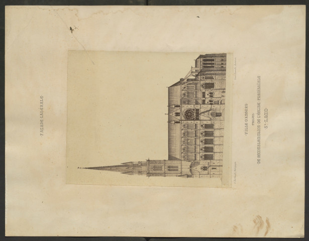 Projet de reconstruction de l'église paroissiale Saint-Laud à Angers