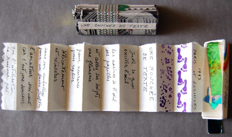 Une bouchée de texte