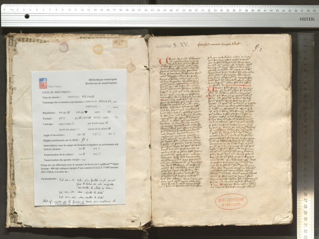 « Primus Phisicorum canonici incipit feliciter. Venite ad me, omnes qui laboratis... Quod (sic) et quantos fructus scientiarum notitia... »