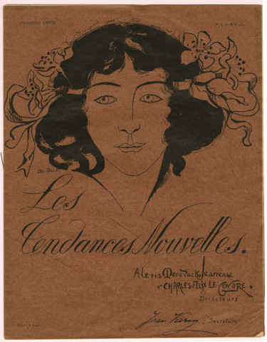 Couverture de la revue "Les Tendances nouvelles"