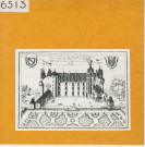 Jarzé : Château (Atlas Célestin Port, planche 55, gravure)