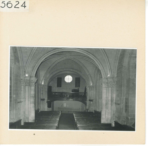 Angers : Temple protestant (intérieur)