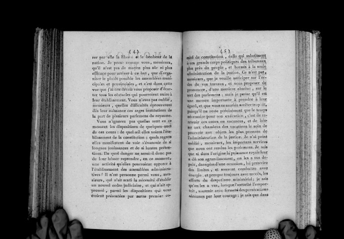 Motion de M. Alexandre de Lameth sur les Parlements