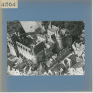 Durtal : Château (vue aérienne)