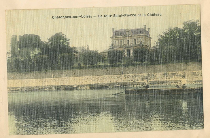 Chalonnes-sur-Loire. La Tour Saint-Pierre et le château
