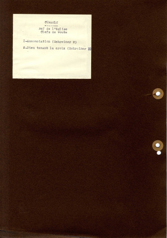 [Photographies des monuments du] Diocèse d'Angers : Cunault