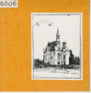 Faye d'Anjou : Château du Fresne (Atlas Célestin Port, planche 48, gravure)