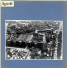 Angers : Château, vue aérienne