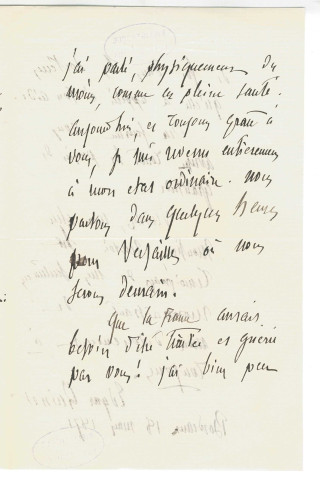 Correspondance d'Edgar Quinet adressée à Pierre Jean David d'Angers et au dr Gubler