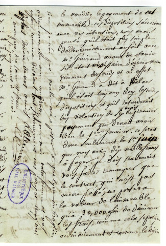 Correspondance de Lallemand [à Pierre-Jean David d'Angers et à Gaudichaud]