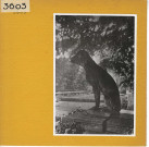 La Chapelle-sur-Oudon : Château de la Lorie. Statue de chien.