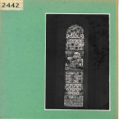 Cizay-La-Madeleine : Abbaye d'Asnières (vitrail)