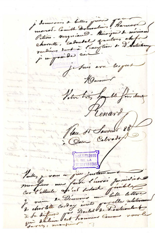 Renard (Charles), de Caen, érudit local