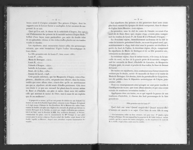 Parures des tombes des rois et reines de Naples, ducs et duchesses d'Anjou, dans la cathédrale d'Angers