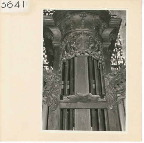 Angers : Orgue, détails (Cathédrale)