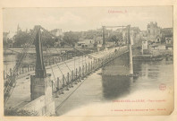 Chalonnes-sur-Loire. Pont suspendu