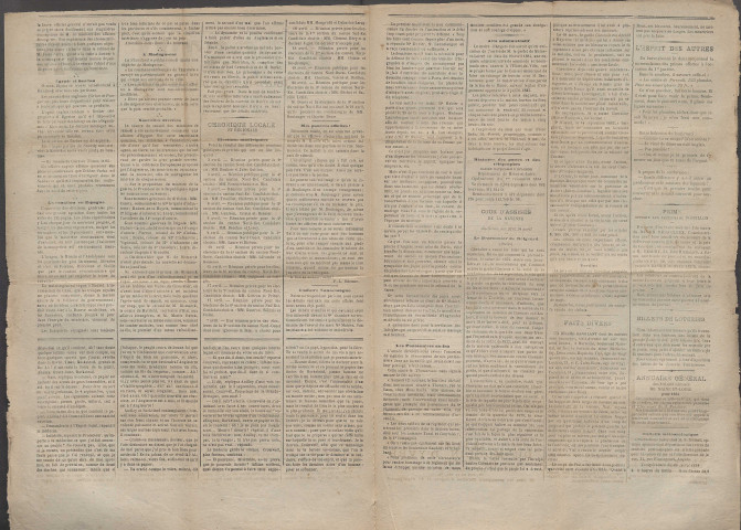 Le postillon. 29 avril 1884 (2e année, n° 117)