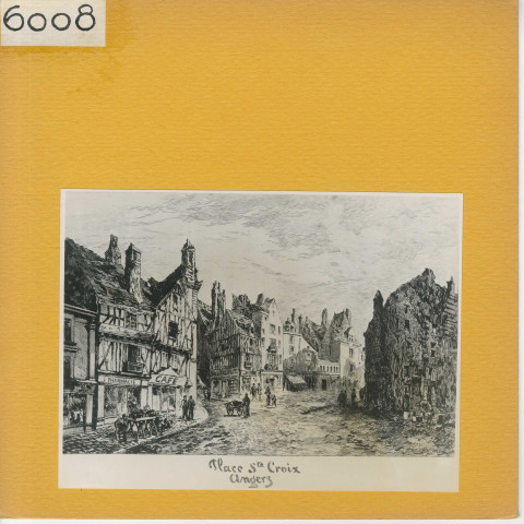 Angers : Place Sainte-Croix