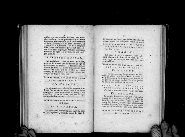 Proclamation du conseil général de la commune d'Angers, relative à la fête consacrée à l'Etre suprême, qui doit être célébrée le 20 prairial