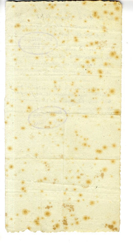 Correspondance de Haudaudine [à Perchais ?]