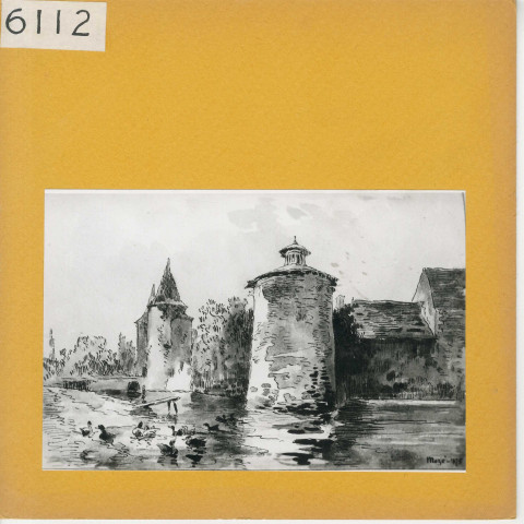 Mozé-sur-Louet : Château de la Crossonnière