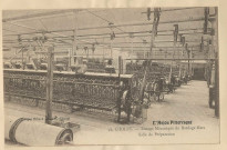 L'Anjou Pittoresque. 42. Cholet. Tissage mécanique du Bordage Marc. Salle de Préparation