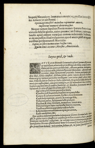 Antonii Foquelini Veromandui in Auli Persii Flacci satyras commentarius