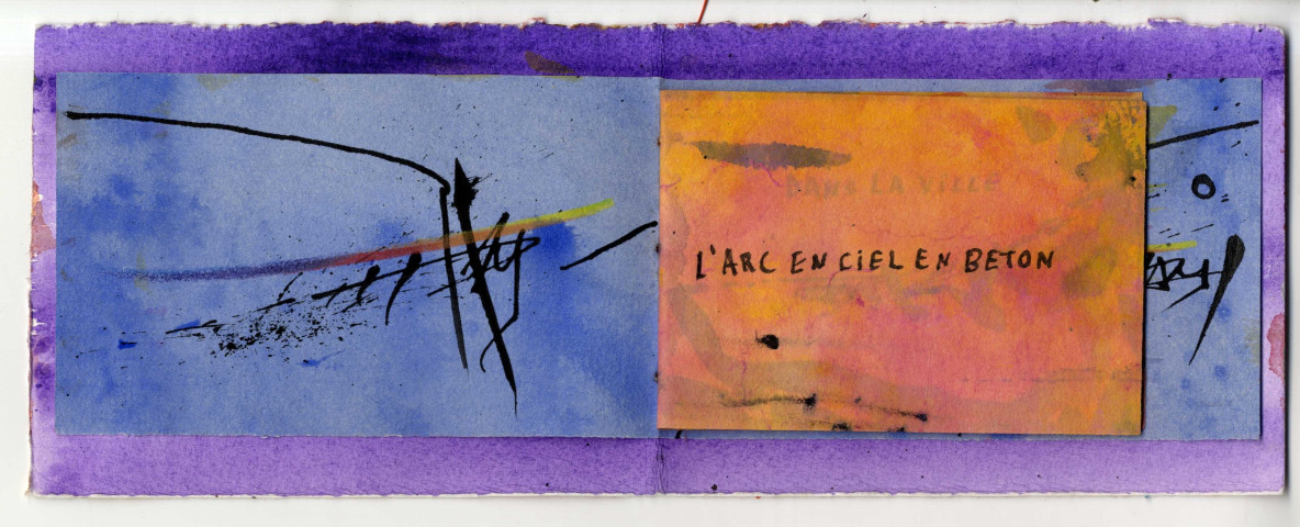 L'arc en ciel en béton