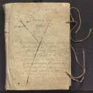 « Ce sont les cens et rentes madamme l'abbasse du moustier de Noustre-Damme d'Angiers, rendus à Angiers par chascun an au jour de Noel et receuz par moy Hervé le Clerc, prestre, censier de tres noble et puissante damme madamme Ysabeau de Ventadour, à present abbasse dudit moustier, ledit jour de Noel, l'an mil trois cens quatre vings et cinq, et sont merchez ceulx qui ont payé pour celuy an par A, et pour les années ensuivans par les autres lettres de A, B, C, par ordre, en un autre livre en parchemin, duquel cest present est extrait. »