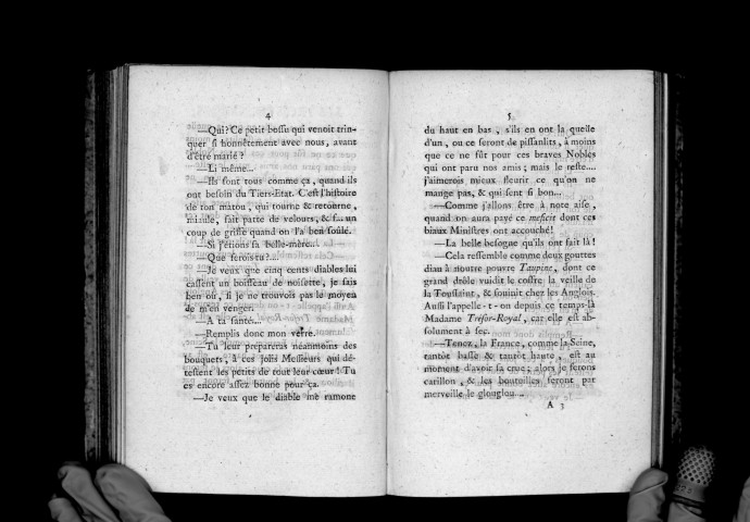 Les trois poissardes buvant à la santé du tiers-état, au temps du carnaval