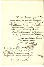 Pièce 4 - Lettre de David d'Angers à Antonius Pingard, chef du secrétariat de la commission centrale de l'Institut de France