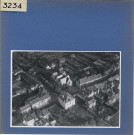 Les Ponts-de-Cé : Eglise Saint-Aubin, vue aérienne