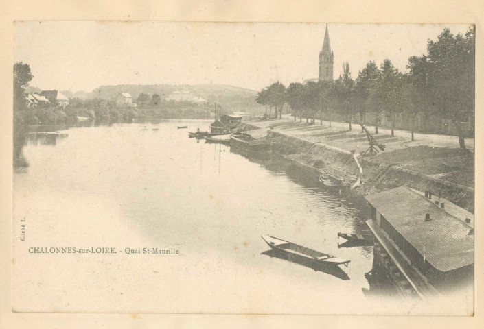 Chalonnes-sur-Loire. Quai St-Maurille