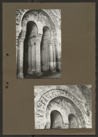 [Photographies de monuments d'] Angers - Abbaye Saint-Aubin. II