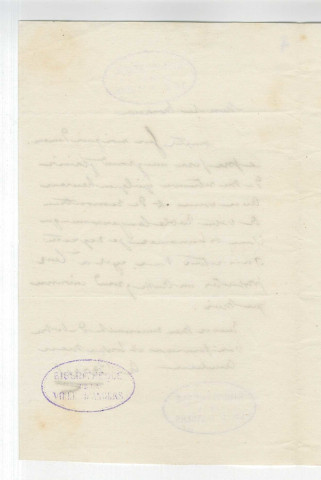 Correspondance de Armand Carrel [à Pierre-Jean David d'Angers]