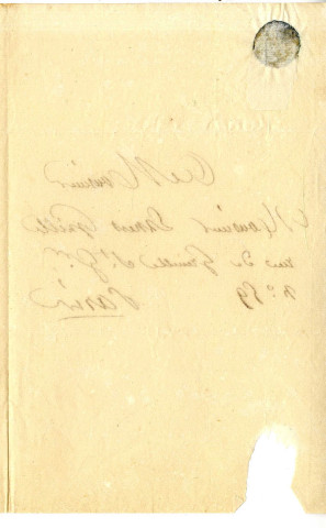 Legé, régisseur du théâtre des Nouveautés