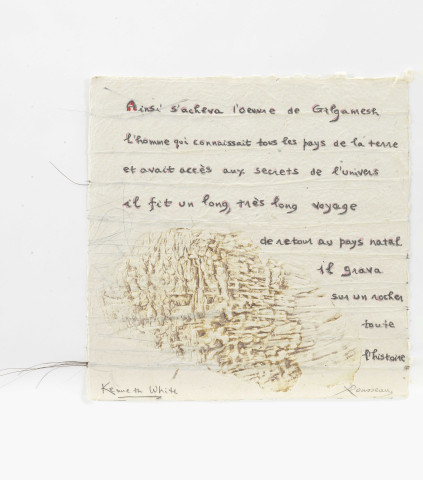 Le manuscrit sumérien