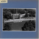 Luché-Pringé : Château de Gallerande (vue aérienne)