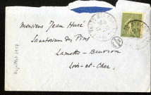 Lettres de René Fauchois à Jean Huré