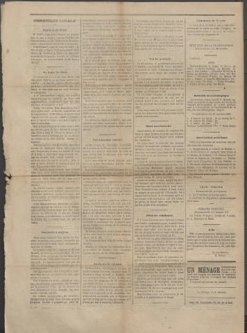Le postillon. 29 oct. 1883 (1re année, n° 9)