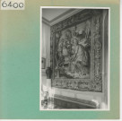 Les Verchers-sur-Layon : Château d'Echuilly, tapisserie de l'entrée, à gauche