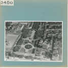 Angers : Jardin du Mail (vue aérienne)