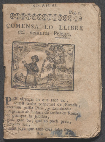 Peregrinaciò del venturòs Pelegri