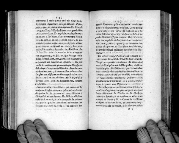 Précis de ce qui s'est passé à mon égard à l'assemblée du Berry, Signé Guibert