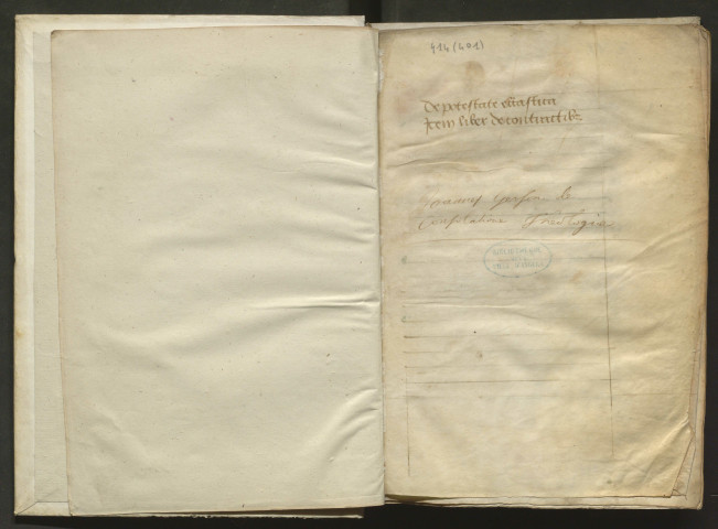 Recueil de traités de Jean Gerson