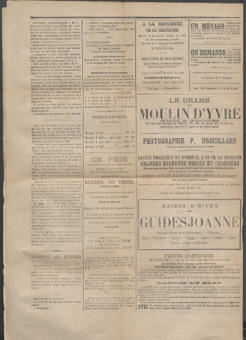 Le postillon. 8 déc. 1883 (1re année, n° 46)